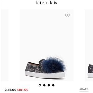 Kate Spade Latissa Pom shoes (size 8)